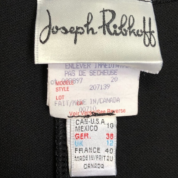2 Piece Joseph Ribkoff Dress - Size 10 - Picture 3 of 8